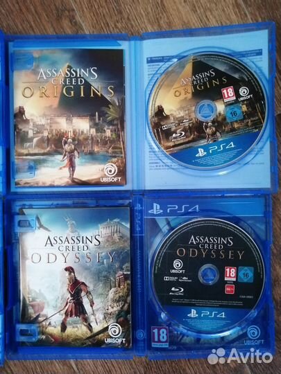 Assassin's Creed PS4 коллекция Odyssey Origins