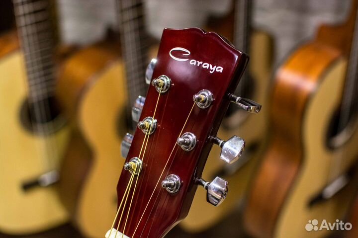 Акустическая гитара Caraya + Аксессуары