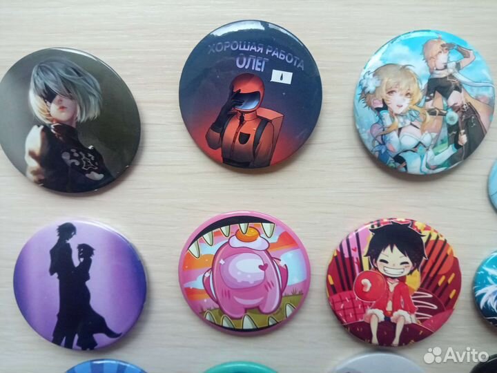 Значки аниме игры