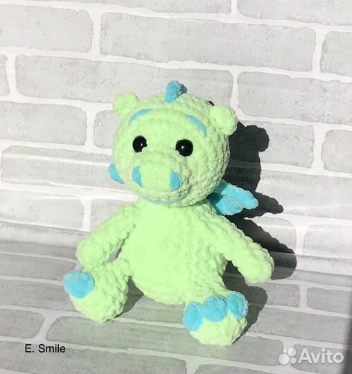 Дракончик вязаный