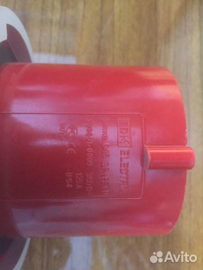 Вилка силовая 125А