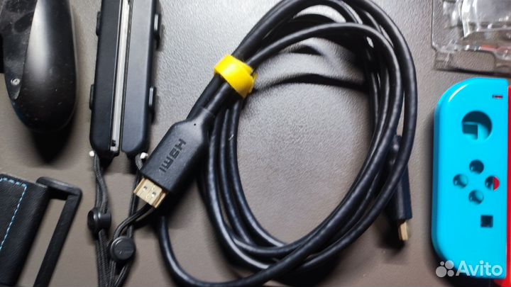 Nintendo switch rev 2 прошитая чип 128gb