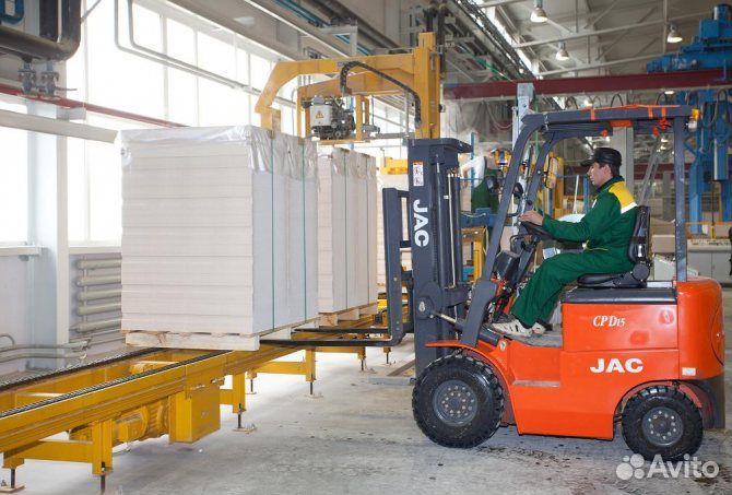 Производство газобетона с помещением