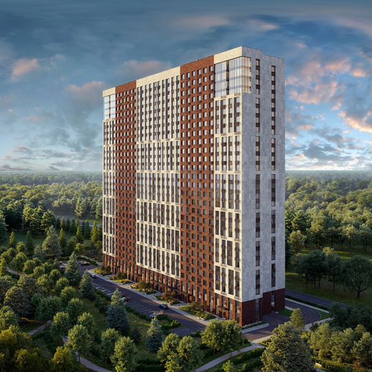 2-к. апартаменты, 46,4 м², 24/28 эт.