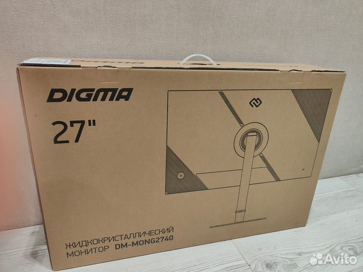 Монитор digma DM-mong2740 Gray 27