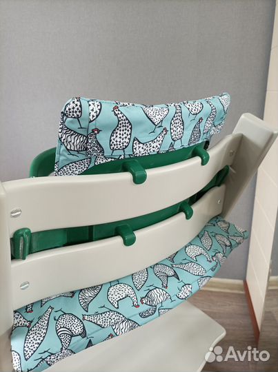 Стул stokke tripp trapp подушка растущий стул