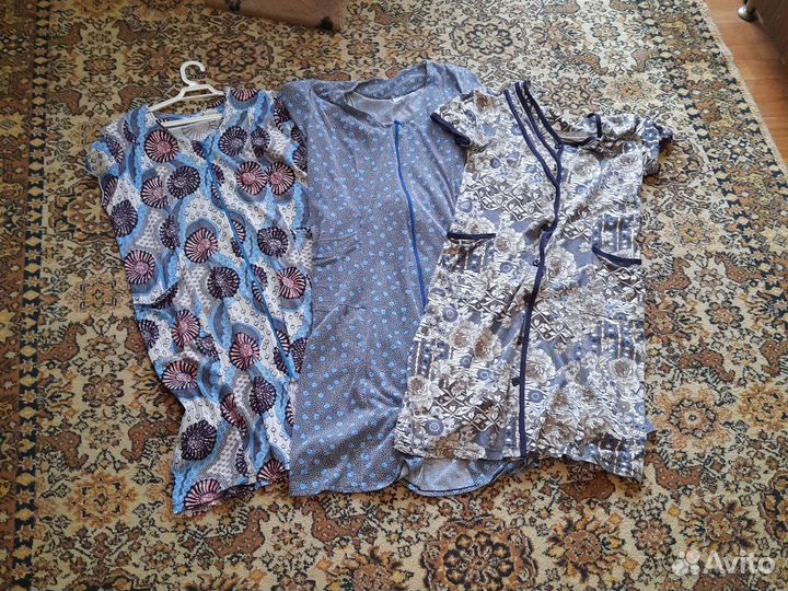 Трикотажные халаты 52-54