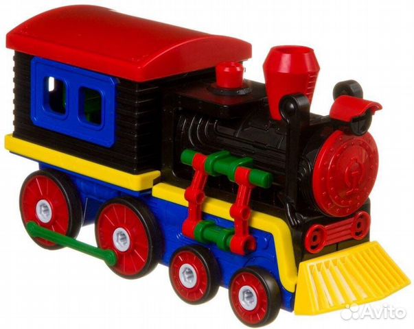 Паровозик-конструктор Play Smart