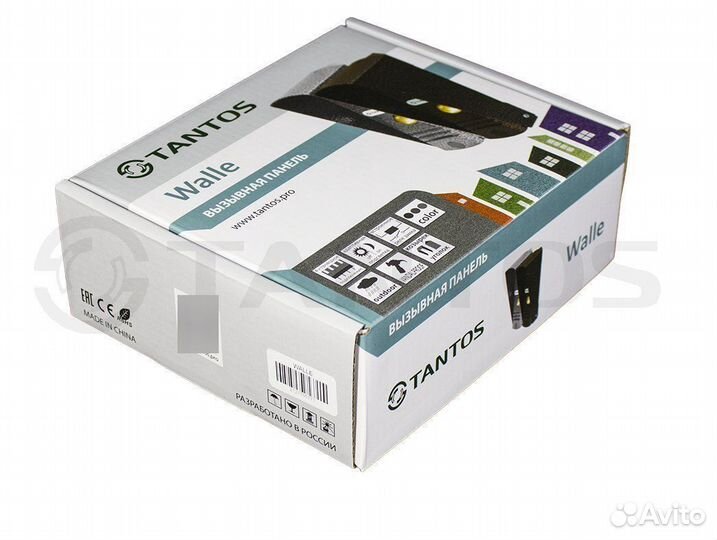 Вызывная панель домофона Tantos Walle