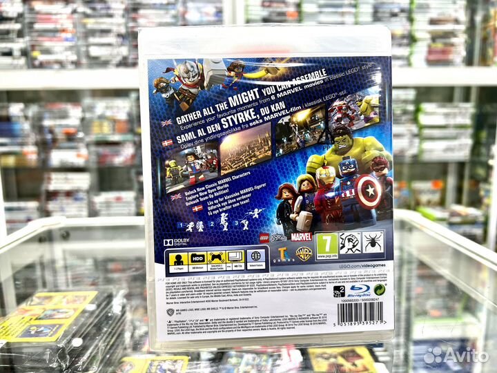 Lego Marvel Мстители PS 3 Новый