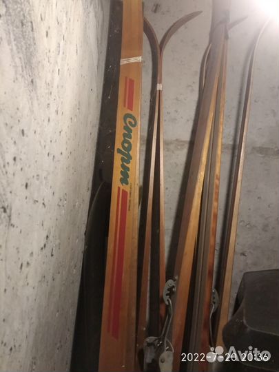 Лыжи деревянные СССР