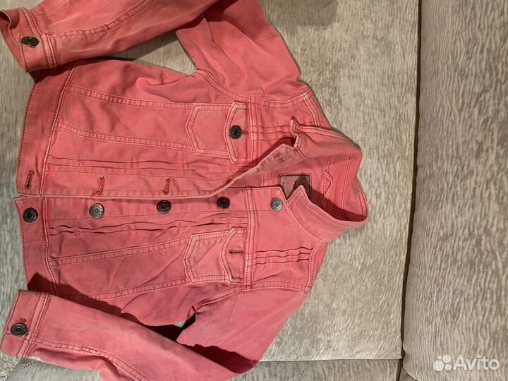 Куртка для девочки джинсовая