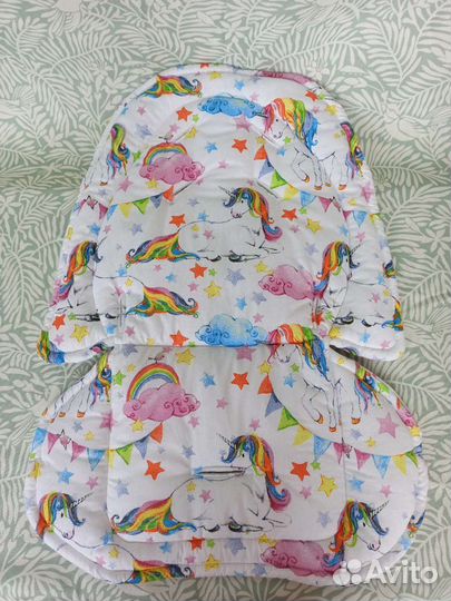 Универсальный вкладыш-матрасик из хлопка