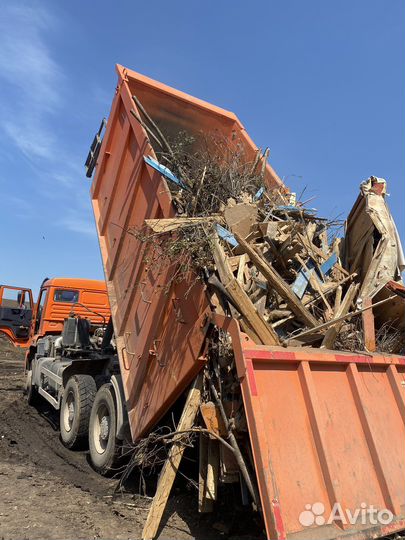 Вывоз мусора самосвал
