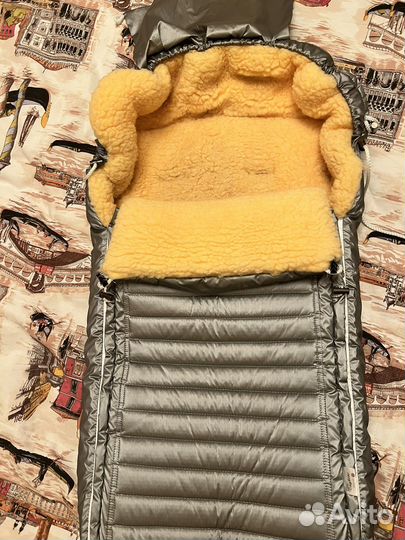 Зимний конверт в коляску