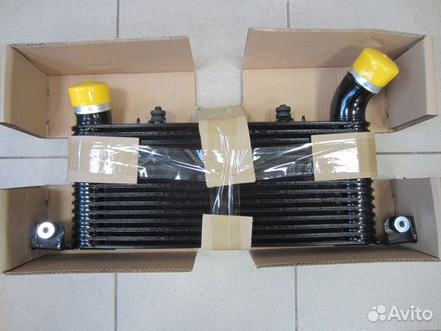 Радиатор интеркулера Mitsubishi Pajero 3 2000-2006