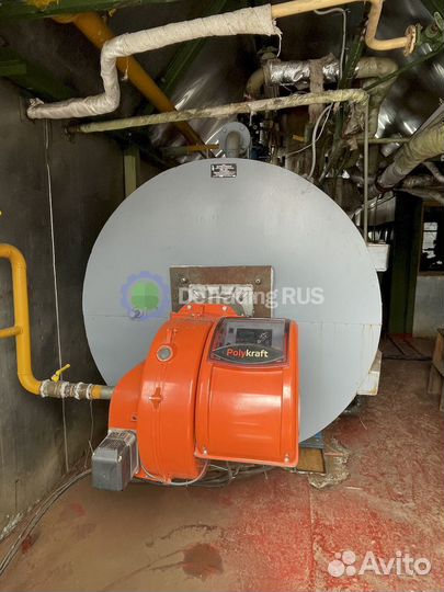 Промышленный газовый котел 4 мвт