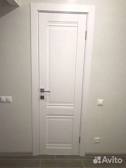Влагостойкие белые межкомнатные двери