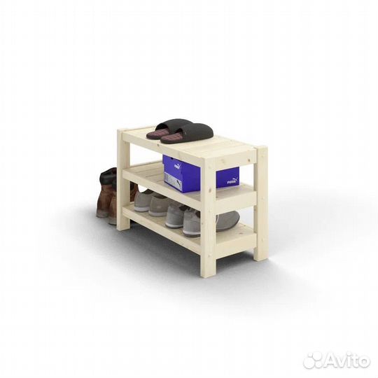 Тумбы для обуви из дерева в классическом стиле