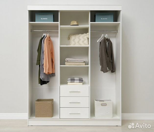 Шкаф-купе Маэстро белый