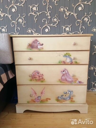 Комплект детской мебели, для двух детей, 8 предмет