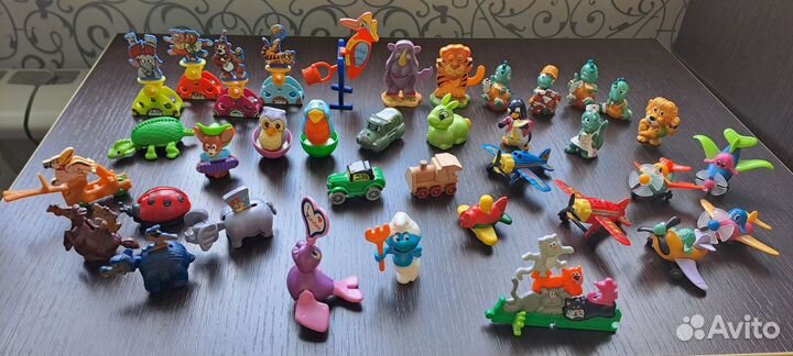 Игрушки из киндера 90х