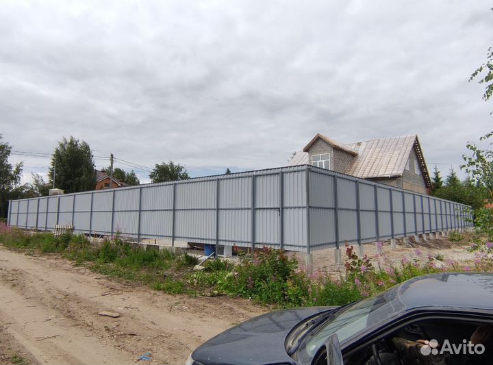 Заборы под ключ