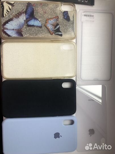 Чехлы и стекло на iPhone 10 xs max