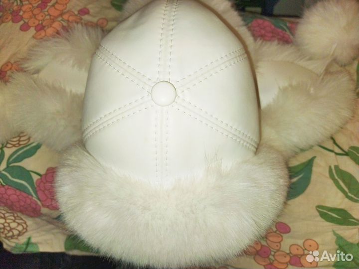 Шапка ушанка женская