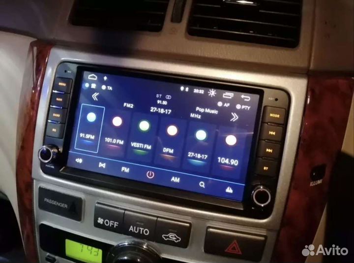 Магнитола rav4 Toyota Corolla ipsum wish android