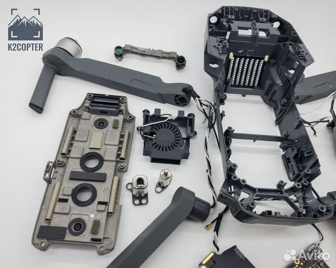 DJI Mavic pro корпус,лучи,подвес,шлейф,камера