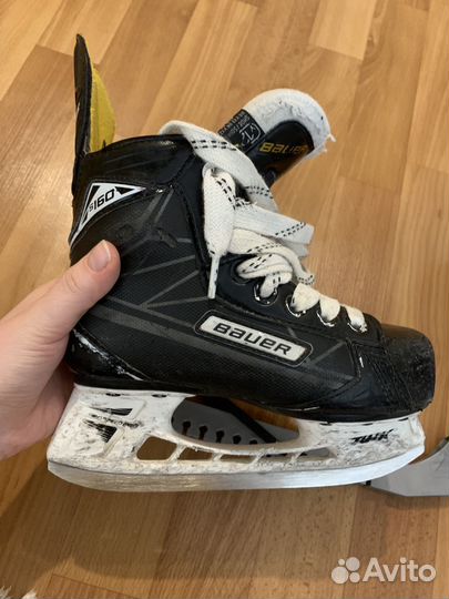 Детские хоккейные коньки bauer, размер 31