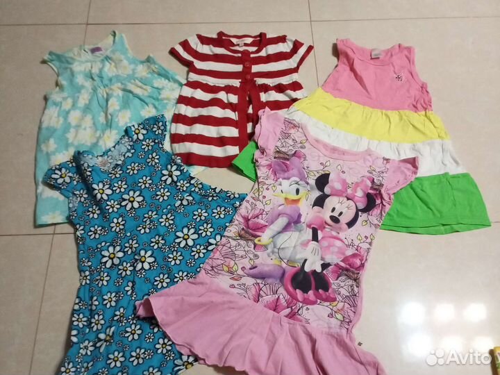 Пакет вещей для девочки 98-110