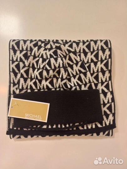 Комплект шапка и шарф женский Michael Kors