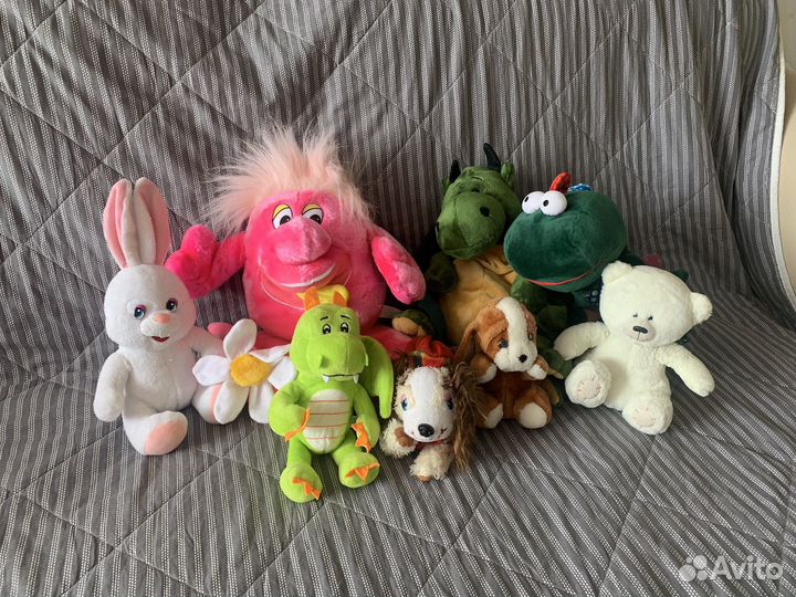 Мягкие игрушки пакетом