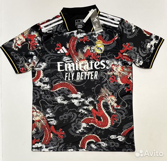 Футболка Реал Мадрид Дракон специальная M L XL