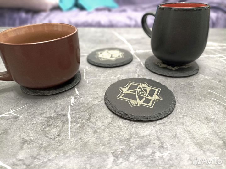 Набор подставок под кружки 