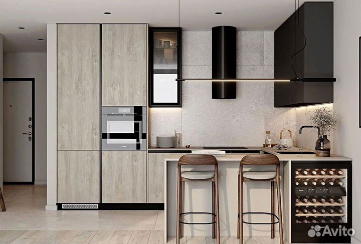 Кухонный гарнитур любой сложности под ключ