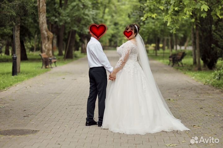 Свадебное платье бу