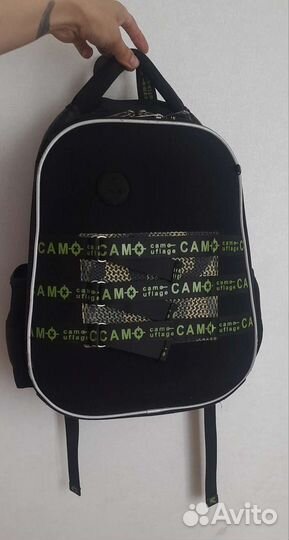 Школьный ранец hatber Ergonomic light Camouflage