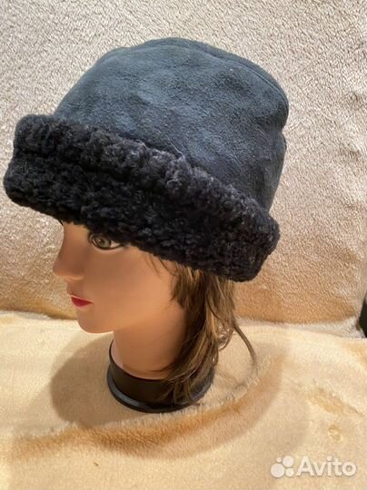 Шапки норковые, мутон р. 58