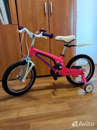 Велосипед детский для девочки 4-7 лет. Почти новый