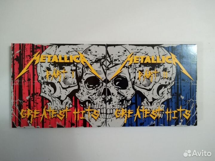 4 CD диска. metallica.Greatest hits