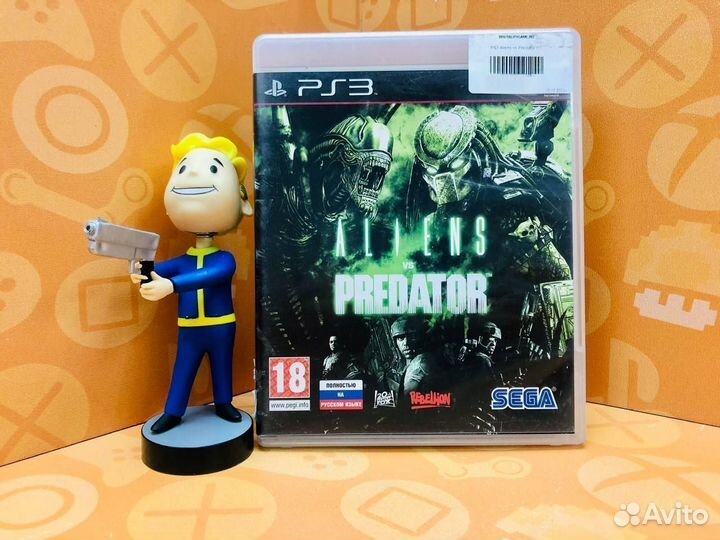 PS3 Aliens vs Predator (английская версия) б/у