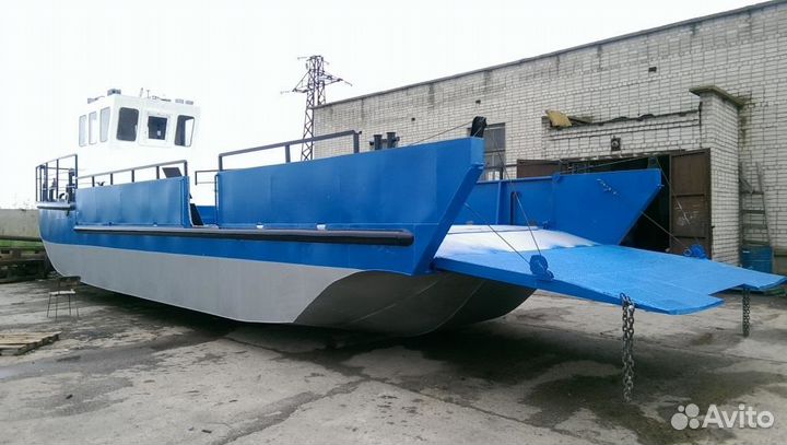 Понтон самоходный грузовой