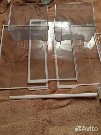 Полки, ящики,термостат для холодильника Атлант