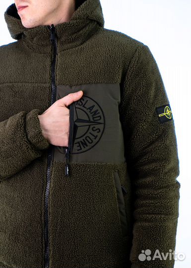 Куртка барашек двухсторонняя Stone Island (99113)