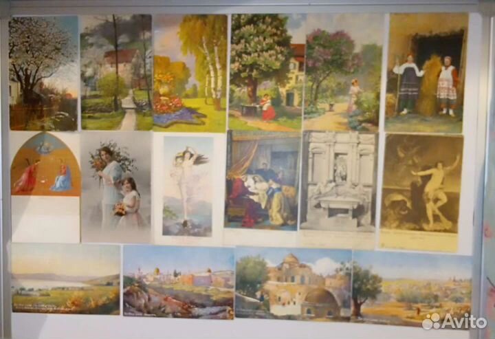 Почтовые открытки старинные