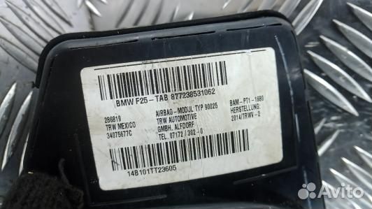 Подушка безопасности пассажира BMW X3 F25 (86L21IU02)