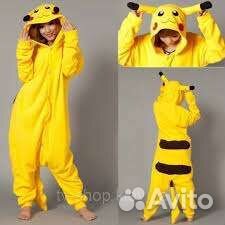 Пижама Кигуруми Покемон Пикачу